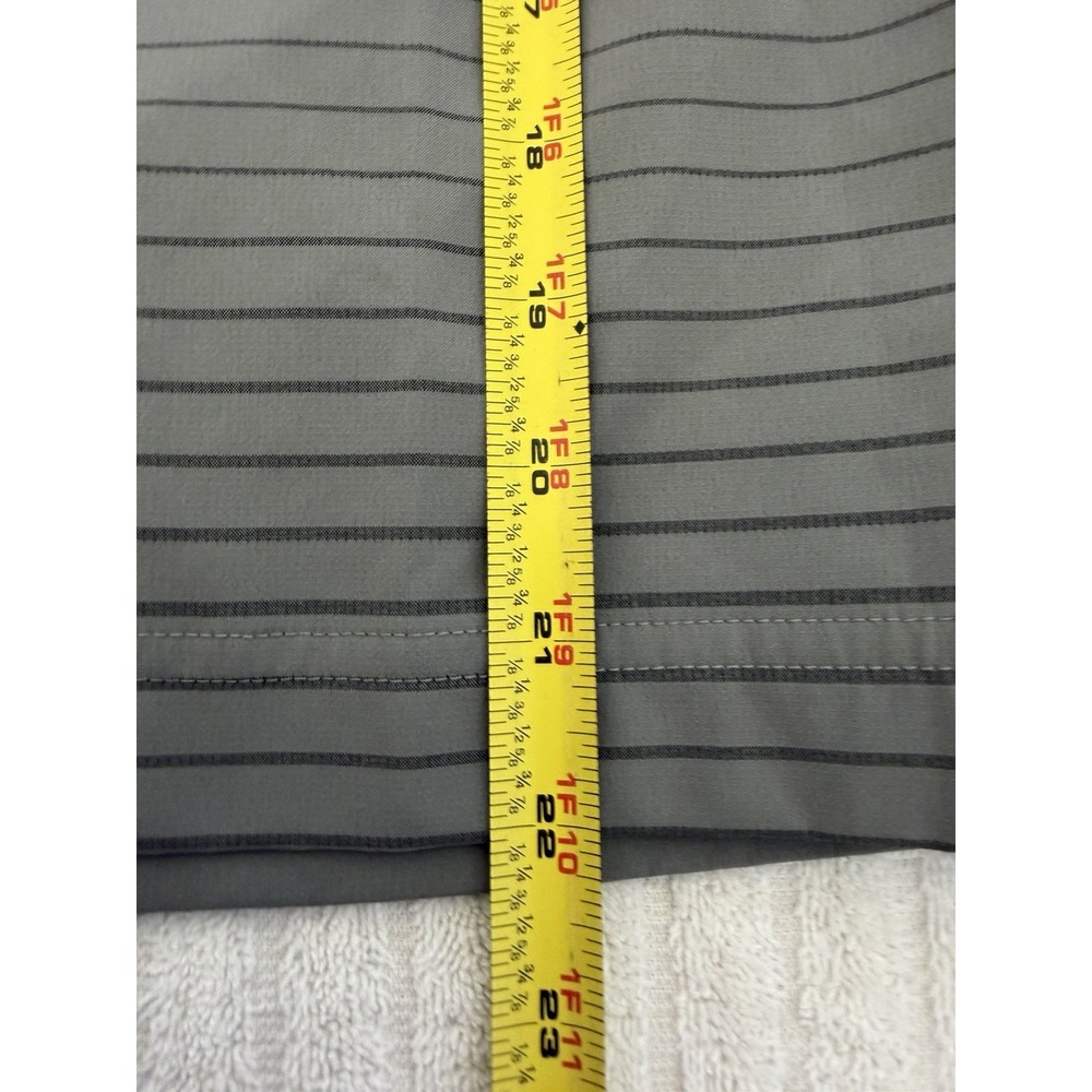 Nike Golf 30 Gray Stripe Dri Fit Stretch Golf Shorts Performance - Picture 10 of 15